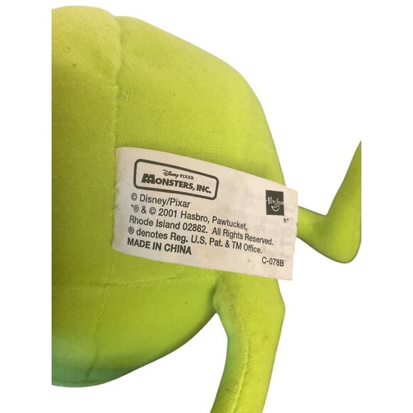 Disney Monsters Inc Sulley & Mike Wazowski Plush Stuffed Animal Set - Picture 7 of 10